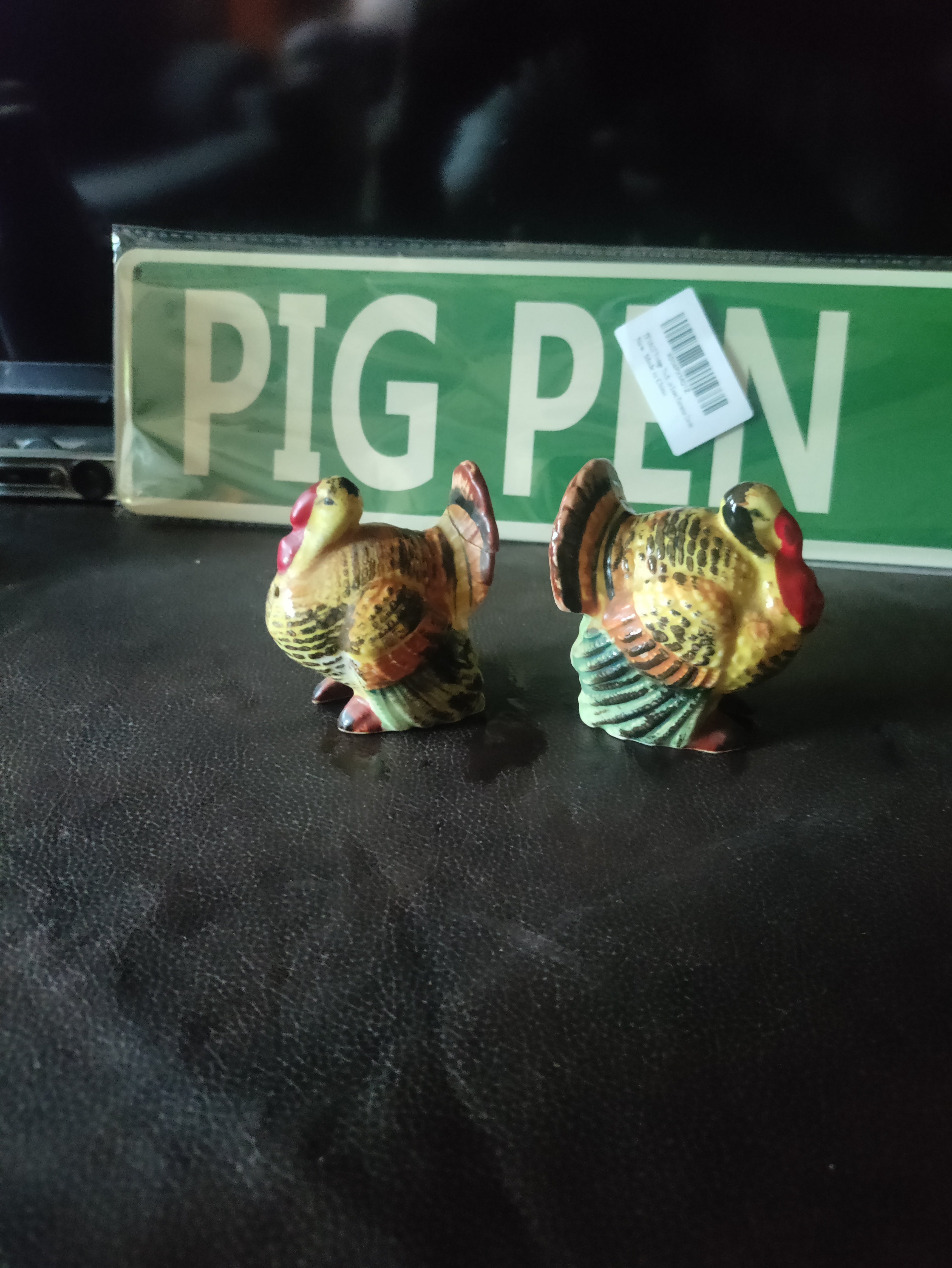 Turkey salt/pepper shakers (decorative)