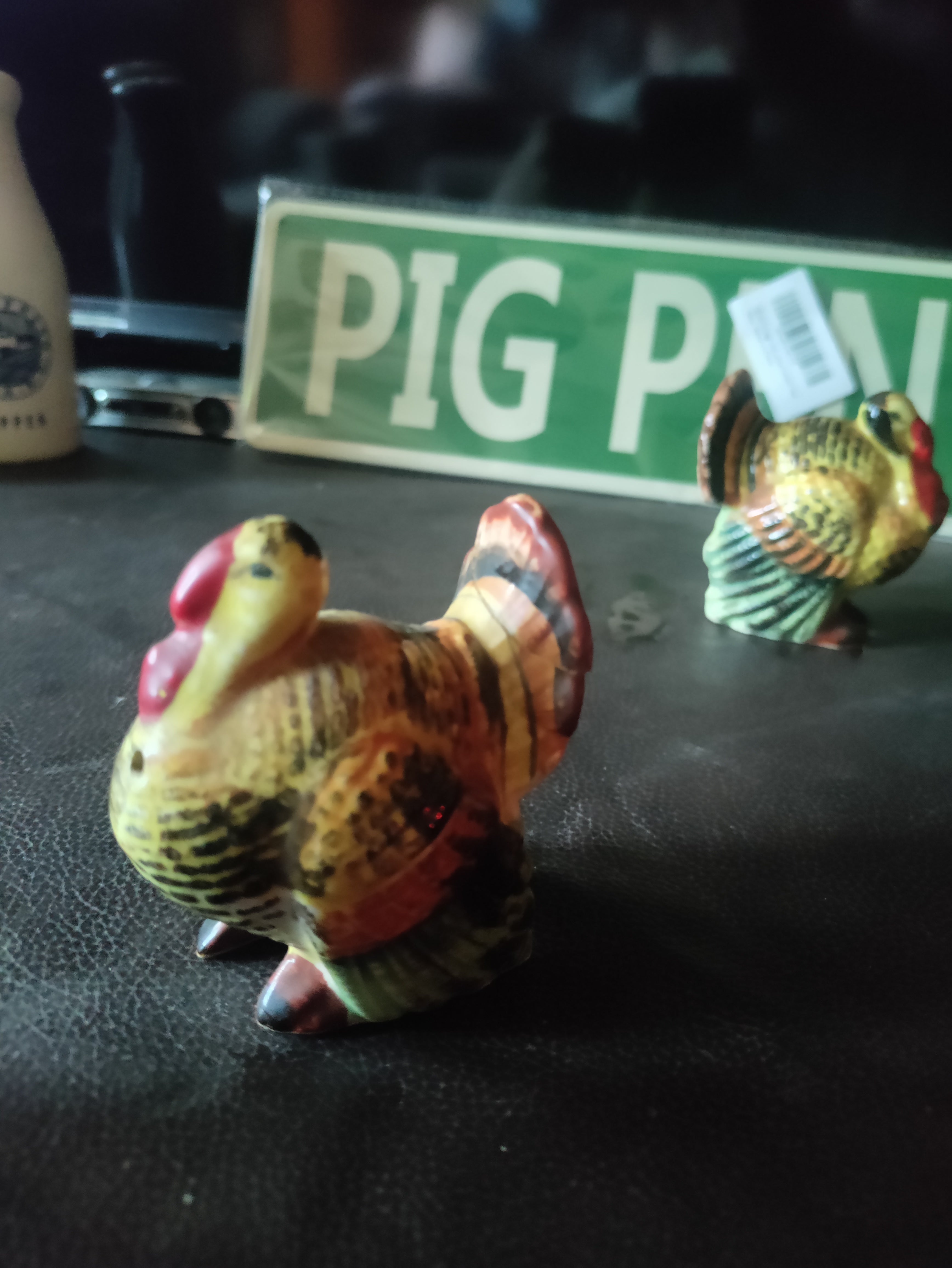 Turkey salt/pepper shakers (decorative)